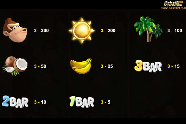 Triple King Kong Slot Paytable Triple King Kong Slot Paytable