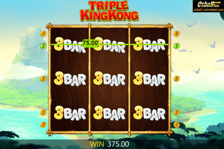 Triple King Kong Slot Big Prize