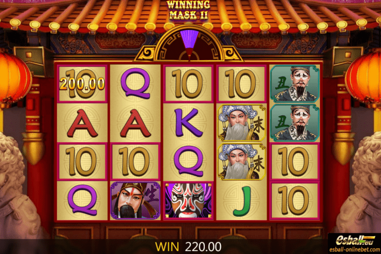 Winning Mask Ⅱ Slot Game Jackpot