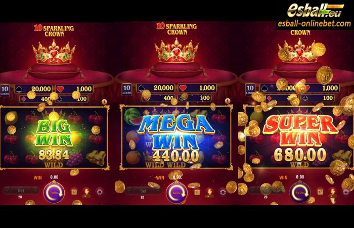 Jili 10 Sparkling Crown Big Win