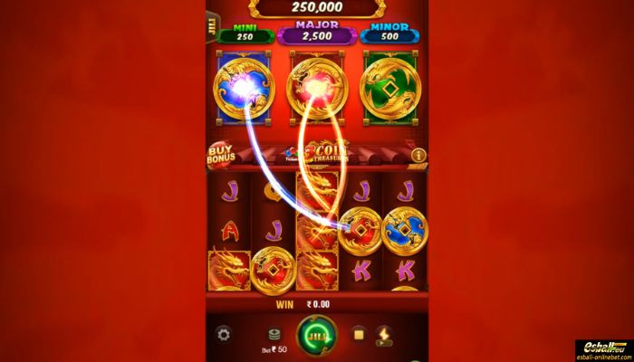 3 Coin Treasures Slot Coins Symbol 3 Coin Treasures Slot Coins Symbol