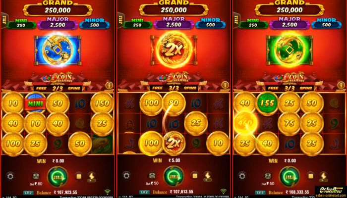 3 Coin Treasures Slot Free Game Feature 3 Coin Treasures Slot Free Game Feature