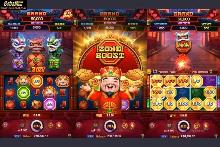 3 Lucky Lion Slot Free Spins - Zone Boost 3 Lucky Lion Slot Free Spins - Zone Boost