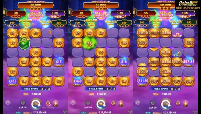 3 Witch's Lamp Slot Free Spins Feature - Green 3 Witch's Lamp Slot Free Spins Feature - Green