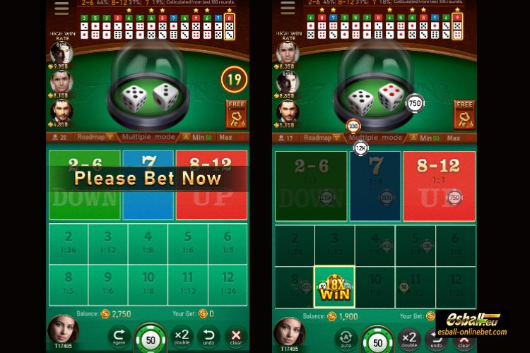 7 Up 7 Down Dice Game Online Rules and Winning Tricks