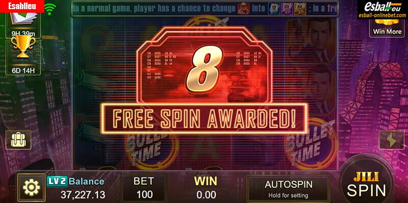 Agent Ace Slot Machine Free Spins Bonus