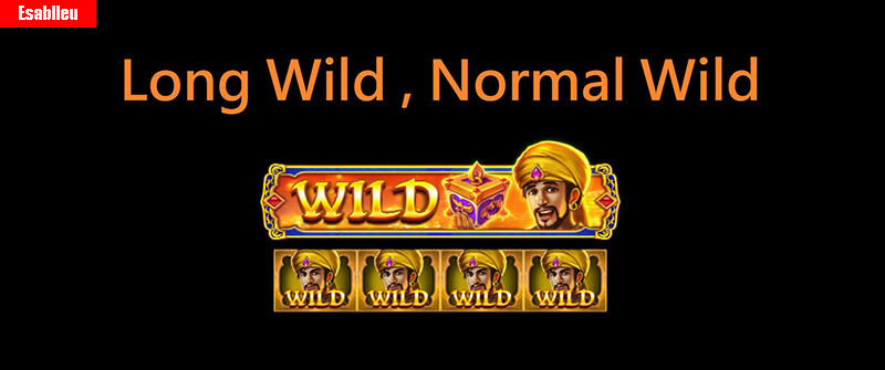 Alibaba Slot Machine Long Wild, Normal Wild