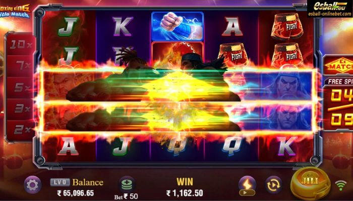 Boxing King Title Match Slot Free Spins ExMatch Feature Boxing King Title Match Slot Free Spins ExMatch Feature