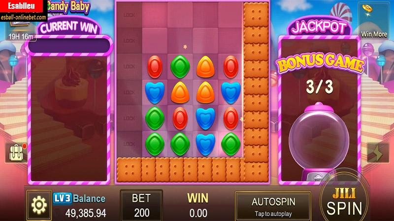 Candy Baby Slot Machine Bonus Game 2