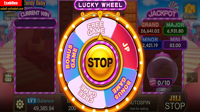 Candy Baby Slot Machine Bonus Game 4