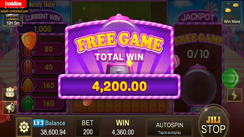 Candy Baby Slot Machine Bonus Game 6
