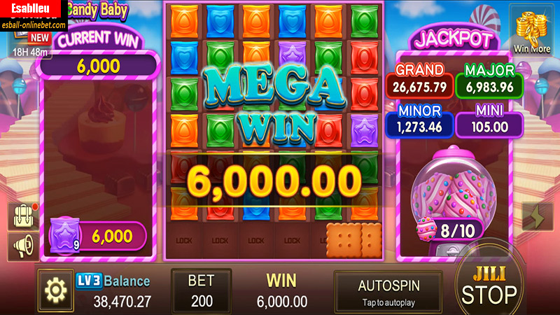 Candy Baby Slot Machine Big Win 1