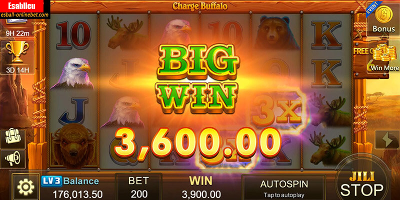 Charge Buffalo Slot Machine Big Win 2