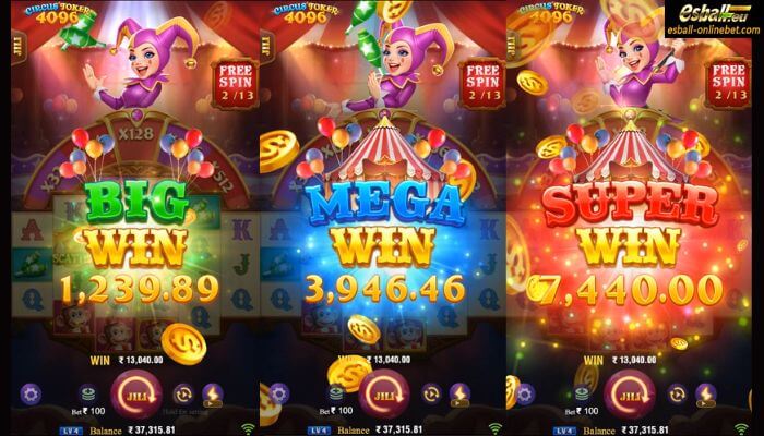 Jili Circus Joker 4096 Slot Big Win Jili Circus Joker 4096 Slot Big Win