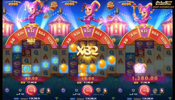 Circus Joker 4096 Slot Gold Frame Symbol Circus Joker 4096 Slot Gold Frame Symbol
