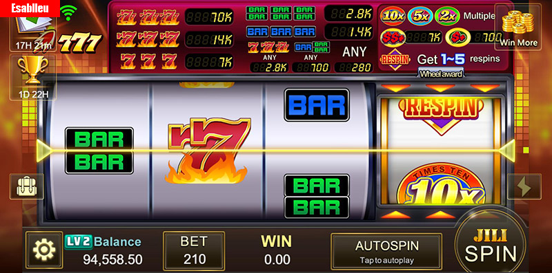 JILI Crazy 777 Slot Machine, Real Money Online Casino Slot Game