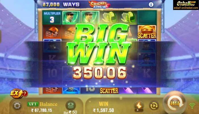 Cricket King 18 Slot Big Win Cricket King 18 Slot Big Win