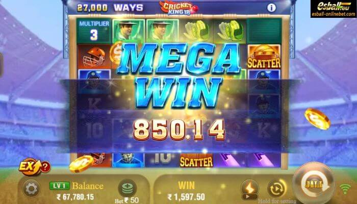 Cricket King 18 Slot Big Win Cricket King 18 Slot Big Win