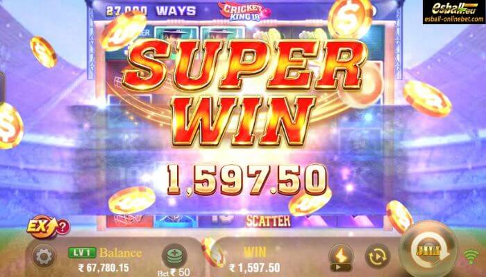 Cricket King 18 Slot Big Win Cricket King 18 Slot Big Win