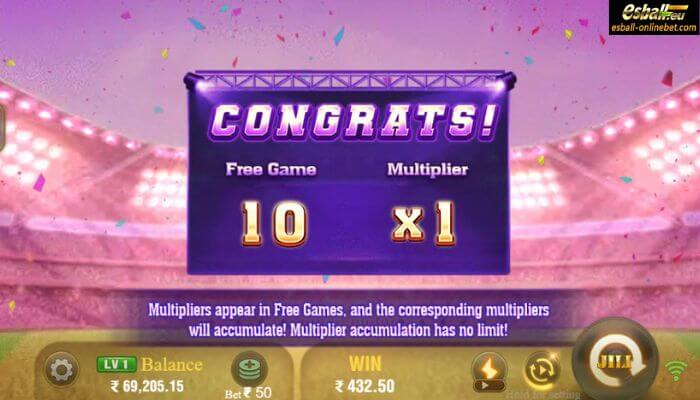 Cricket King 18 Slot Free Spins Feature Multiplier Cricket King 18 Slot Free Spins Feature Multiplier