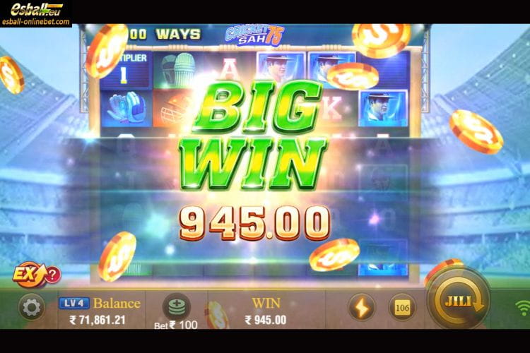 Jili Cricket Sah 75 Slot Big Win Jili Cricket Sah 75 Slot Big Win