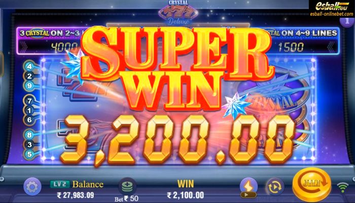 Crystal 777 Deluxe Slot Big Win Crystal 777 Deluxe Slot Big Win