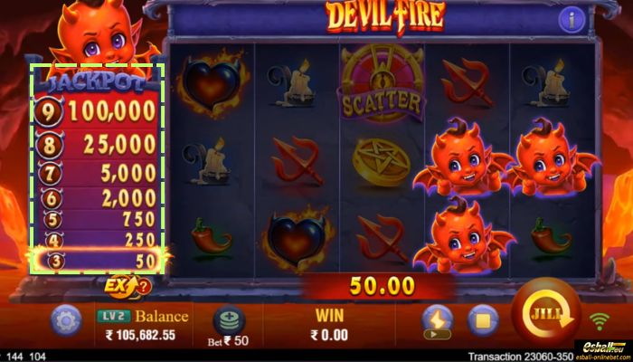 Devil Fire Slot Bonus Symbol Devil Fire Slot Bonus Symbol