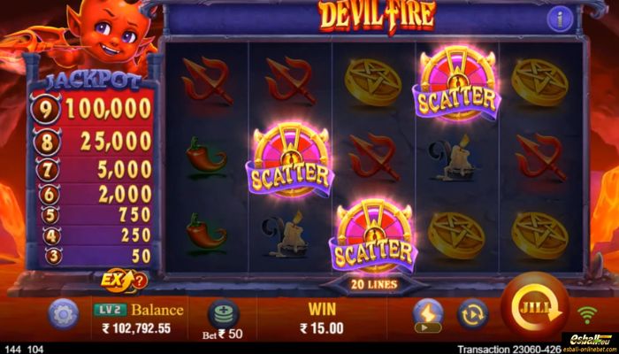 Devil Fire Slot Scatter Devil Fire Slot Scatter