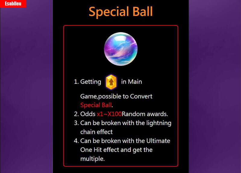 Dragon Treasure Slot Machine Special Ball