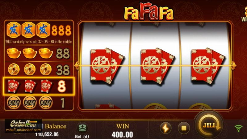 Fa Fa Fa Slot Machine Free Play Demo Game