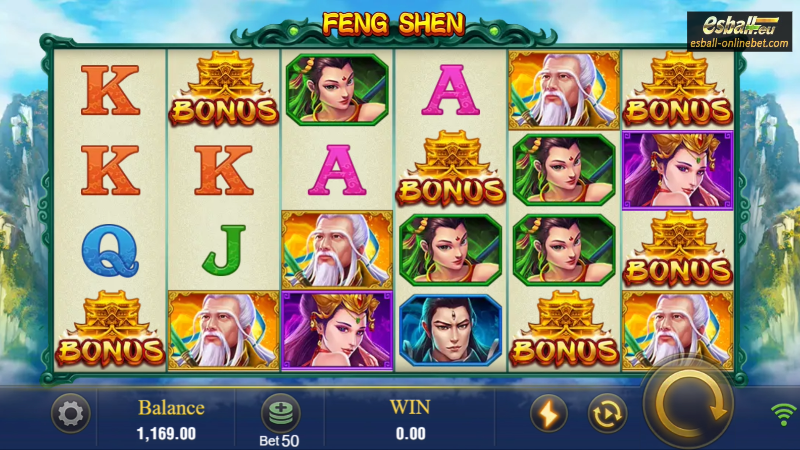 Jili Feng Shen Slot Machine Online Demo Free Play