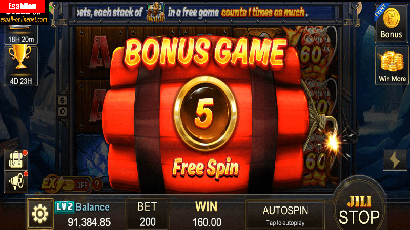 Gold Rush Slot Machine Bonus Game