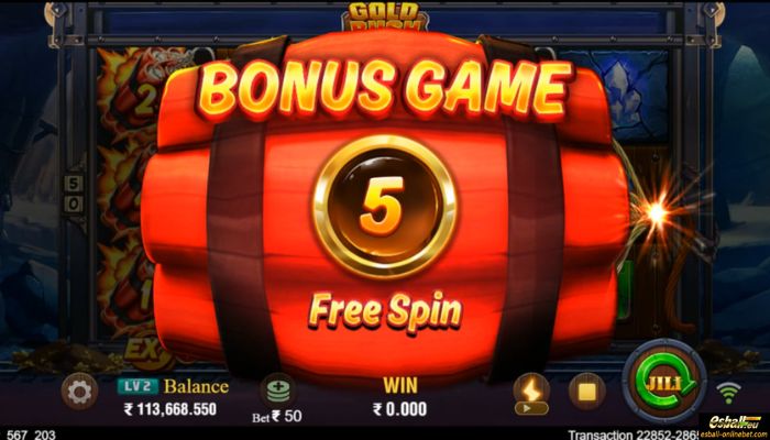 Gold Rush Slot Bonus Game Gold Rush Slot Bonus Game