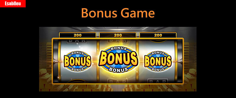 Golden Bank Slot Machine Bonus Game