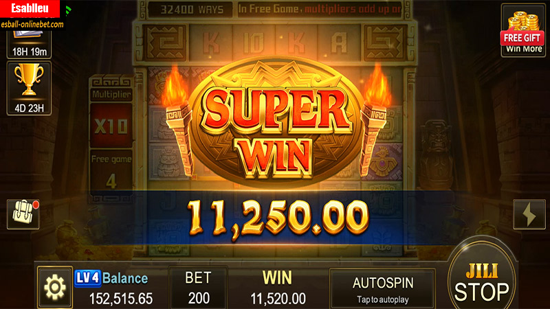 Golden Empire Slot Machine Big Win 1