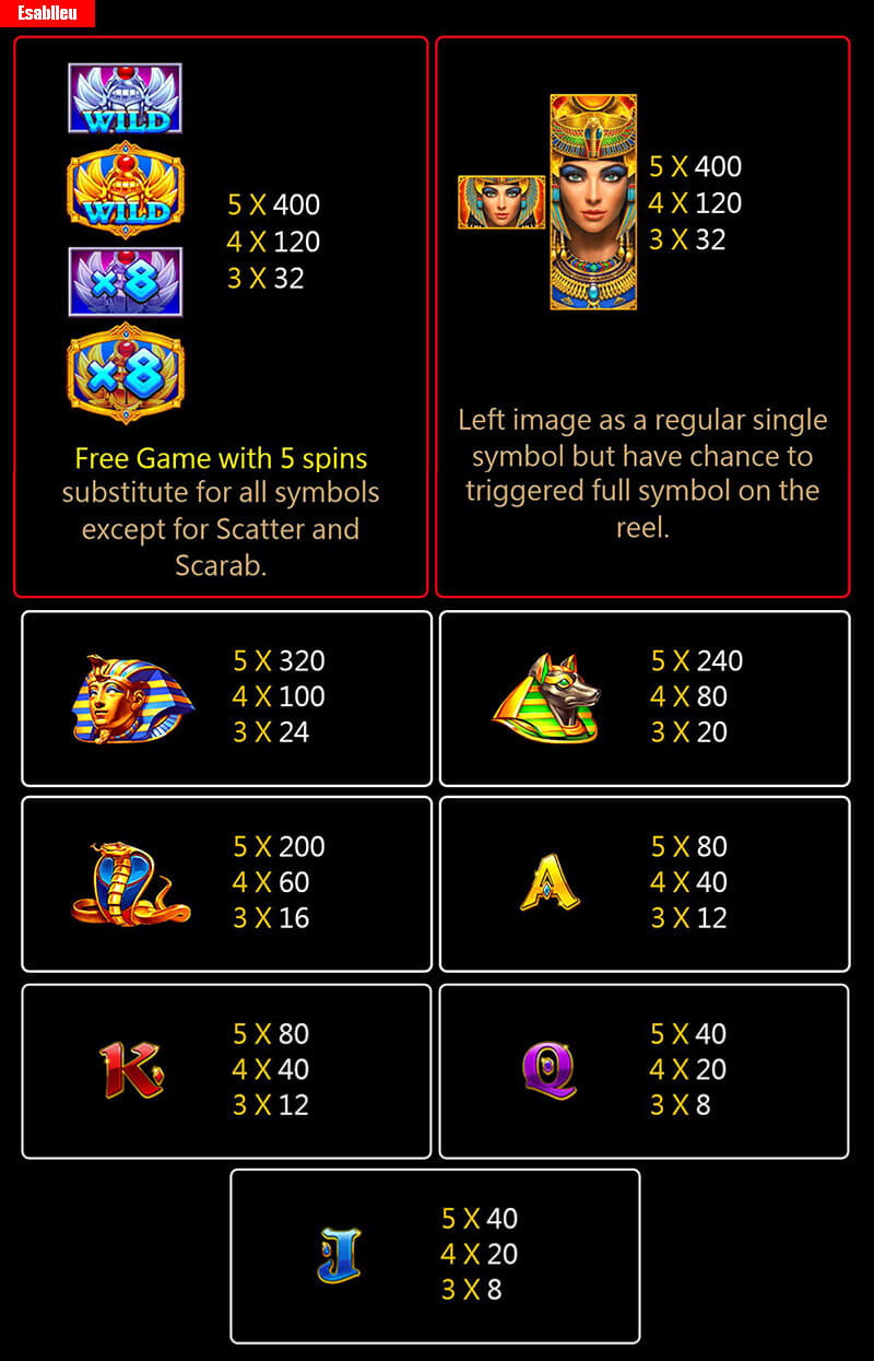 Golden Queen Slot Machine Payout