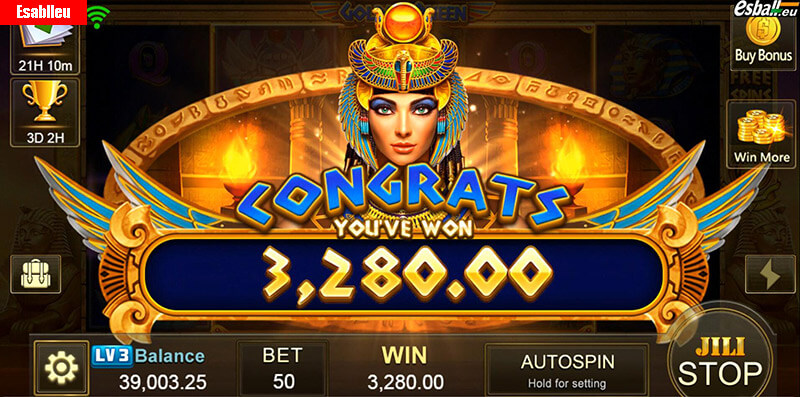 Golden Queen Slot Machine Super Win