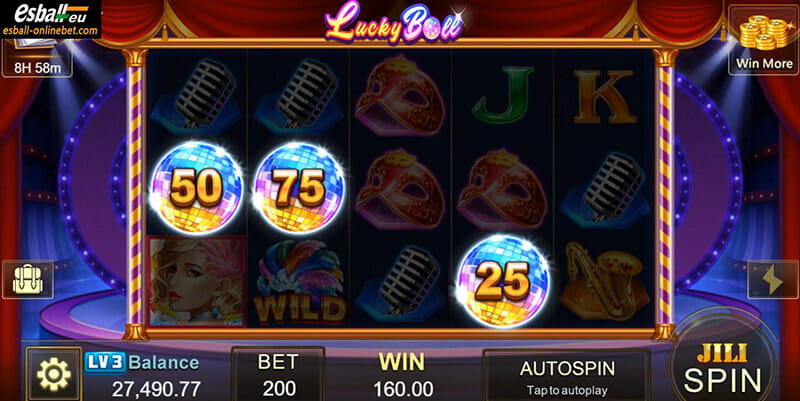 Lucky Ball Slot Machine Free Spins Bonus