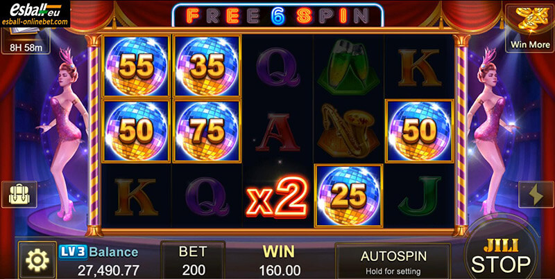 Lucky Ball Slot Machine Free Spins Bonus