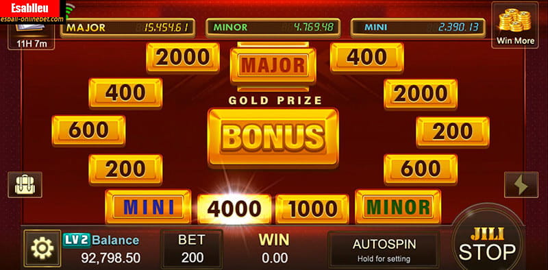 Lucky Goldbricks Slot Machine Bonus Game
