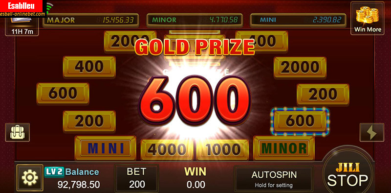 Lucky Goldbricks Slot Machine Bonus Game