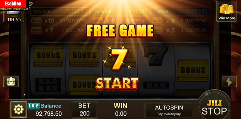 Lucky Goldbricks Slot Machine Bonus Game