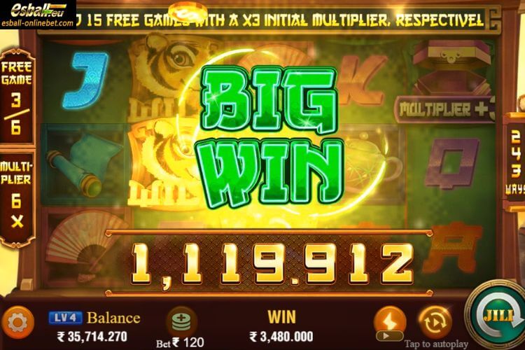 Master Tiger Slot Big Win Master Tiger Slot Big Win
