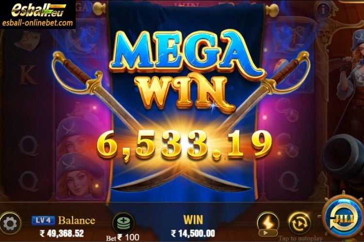 Jili Pirate Queen 2 Mega Win