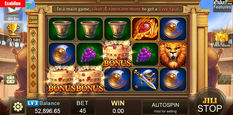Romax Slot Machine Bonus Game