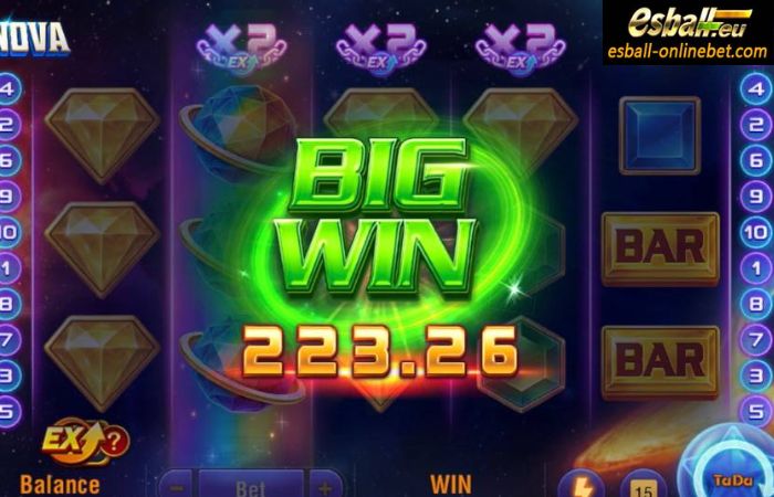 Supernova Slot Big Win