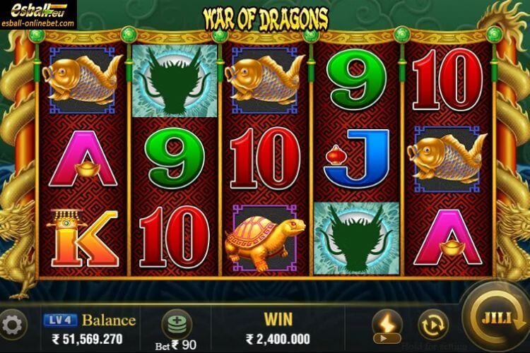 War Of Dragon Slot Symbols War Of Dragon Slot Symbols