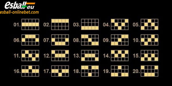 JILI World Cup Slot Machine Payline