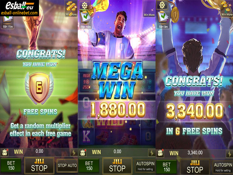 JILI World Cup Slot Machine Free Spins Game