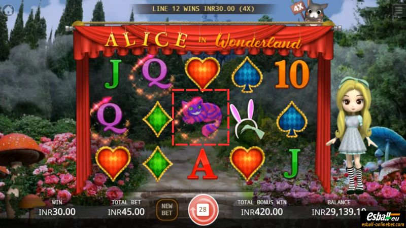 Alice in Wonderland Slot Wild Alice in Wonderland Slot Wild